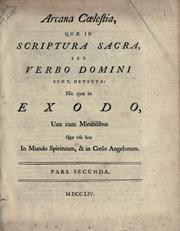 Cover of: Arcana caelestia by Emanuel Swedenborg