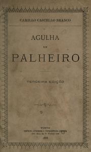 Cover of: Agulha em palheiro by Camilo Castelo Branco
