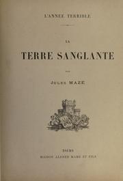 Cover of: Terre sanglante.