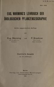 Lehrbuch der ökologischen Pflanzengeographie by Eugenius Warming