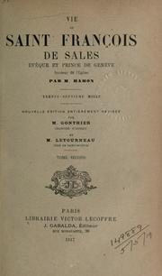 Cover of: Vie de Saint François de Sales: Éveque et Prince de Genève