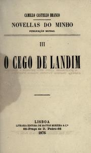 Cover of: O cego de Landim by Camilo Castelo Branco