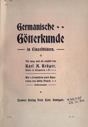 Germanische Götterkunde by Karl A. Krüger
