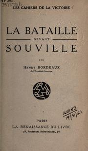 Cover of: La Bataille devant Souville.