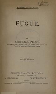 Cover of: Fugue by Ebenezer Prout, Ebenezer Prout