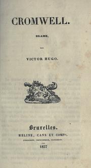Cover of: Cromwell. by Victor Hugo