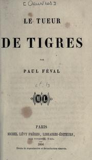 Cover of: [Oeuvres] by Paul Féval, Paul Féval