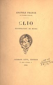 Cover of: Clio. Illus. de Mucha.