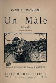 Cover of: mâle, roman.: Dessins de Géo-Dupuis, gravure de Lemoine.