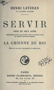 Cover of: Servir by Henri Lavedan
