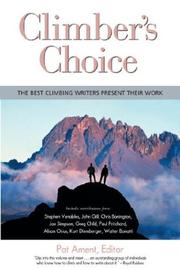 Cover of: Climber's Choice by Pat Ament