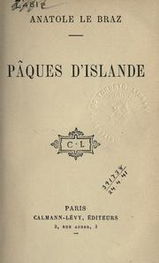 Cover of: Pâques d'Islande.