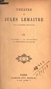 Cover of: Théâtre de Jules Lemaitre.
