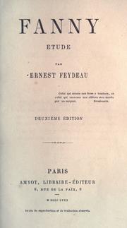 Cover of: Fanny by Ernest Aimé Feydeau
