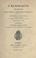 Cover of: I manoscritti italiani della Regia Biblioteca parigina, descritti ed illustrati dal dottore Antonio Marsand.