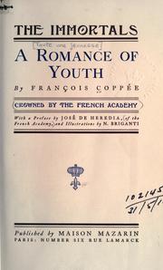 Cover of: A romance of youth by François Coppée