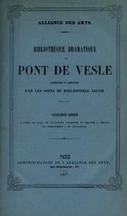 Bibliothèque dramatique de Pont de Vesle by Antoine de Fériol de Pont-de-Veyle