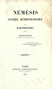 Cover of: Némésis by Barthélemy