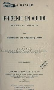 Iphigénie en Aulide by Jean Racine