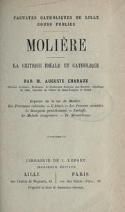 Molière by Auguste Charaux