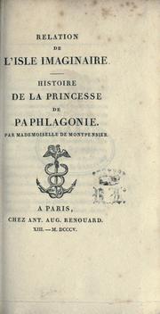 Cover of: Relation de l'isle imaginaire: histoire de la princesse de Paphlagonie