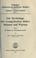 Cover of: Die Rechtslage der evangelischen Stifter Meissen und Wurzen, Zugleich ein Beitrag zur Reformationsgeschichte.