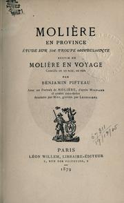 Molière en province by Benjamin Pifteau