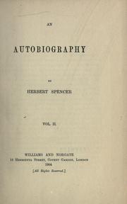 Cover of: autobiography.