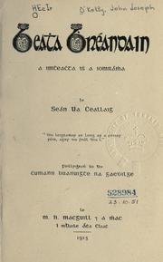 Cover of: Beatha Bhréandain, a imtheachta is a iomrámha, le Seán Ua Ceallaigh.: Foillsigheadh so do Chumann Buanuighthe na Gaedhilge.