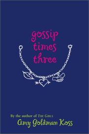 Cover of: Gossip Times Three