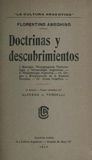 Cover of: Doctrinas y descubrimientos