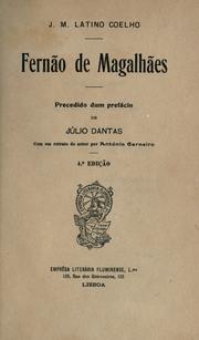 Fernão de Magalhães by J. M. Latino Coelho