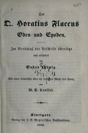 Cover of: Gedichte; in den Versmassen der Urschrift übersetz und erläutert