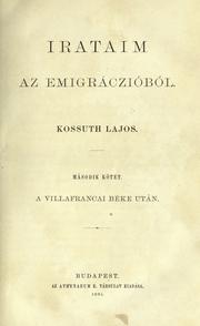 Cover of: Irataim az emigrációból. by Kossuth, Lajos