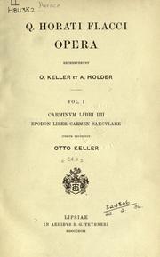 Cover of: Opera by Horace