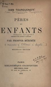 Cover of: Pères et enfants