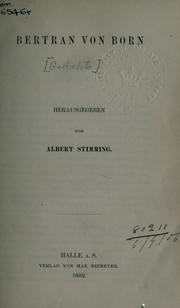 Cover of: Romanische Bibliothek. by Wendelin Foerster