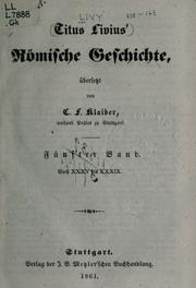 Cover of: Römische Geschichte by Titus Livius