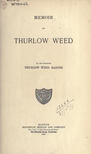 Cover of: Life by Thurlow Weed