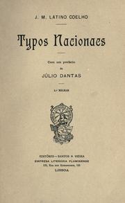 Cover of: Typos nacionaes