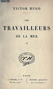 Cover of: Les travailleurs de la mer.: [Par] Victor Hugo.
