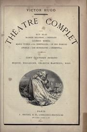 Cover of: Théâtre complet. by Victor Hugo