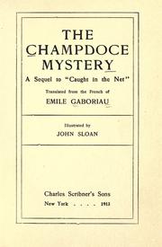 Cover of: The Champdoce mystery by Émile Gaboriau