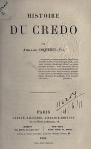 Cover of: Histoire du Credo.