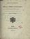 Cover of: Essai d'une restitution de travaux perdus d'Apollonius sur les quantités irrationnelles, d'aprés des indications tirées d'un manuscrit arabe.