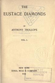 Cover of: The Eustace diamonds by Anthony Trollope