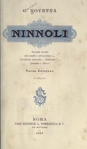 Cover of: Ninnoli.