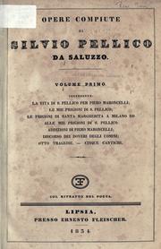 Cover of: Opere compiute. by Silvio Pellico
