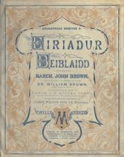 Cover of: Argraphiad newydd o eiriadur beiblaidd by John Brown
