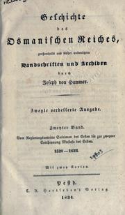 Geschichte des osmanischen Reiches by Joseph von Hammer-Purgstall, Joseph Freiherr von Hammer-Purgstall